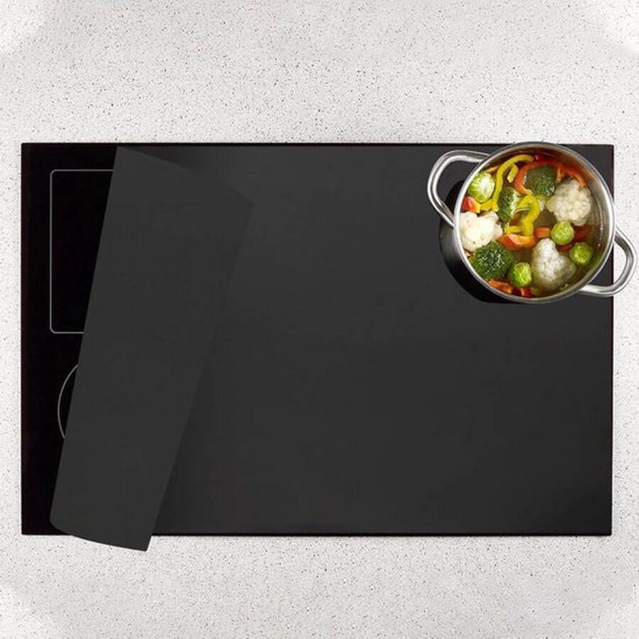 PolkaHome Grote antislip inductiebeschermingsmat 60 x 40 cm voor inductiekookplaat magnetisch siliconenmat multifunctioneel