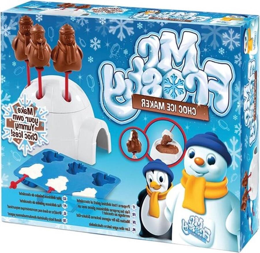 PolkaHome Choc-Ice Maker Elektrische ijsmachine voor heerlijke chocolade-ijsjes