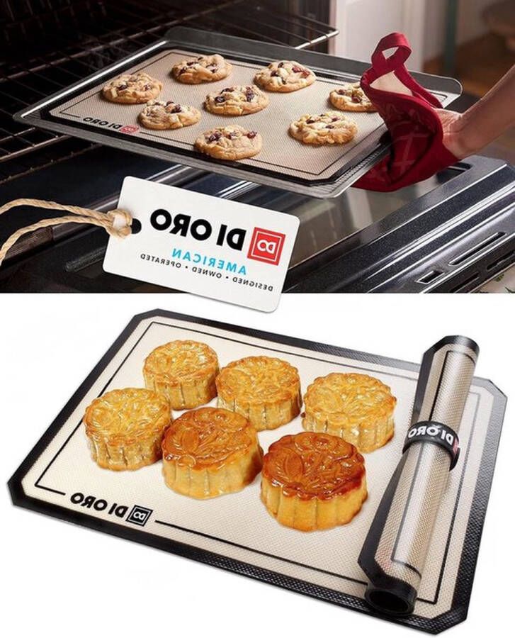 PolkaHome Pro Grade Silicone Bakmatten Hittebestendig tot 250 °C Non Stick Vaatwasser veilig Gemakkelijk te reinigen BPA vrij LFGB Gecertificeerd