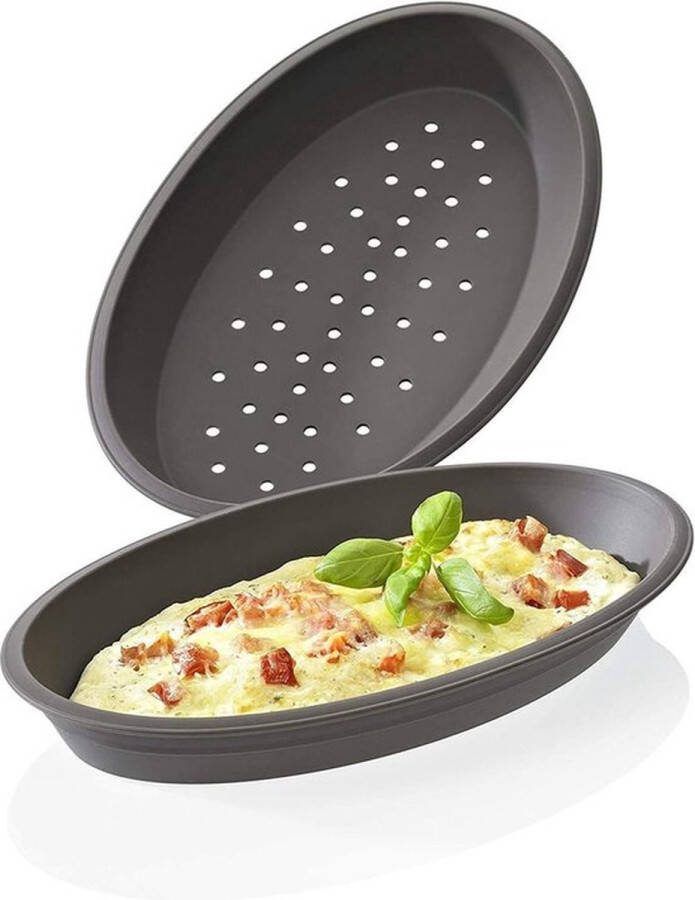 PolkaHome Siliconen Bakmat Bruin 20 X 15 X 10 cm