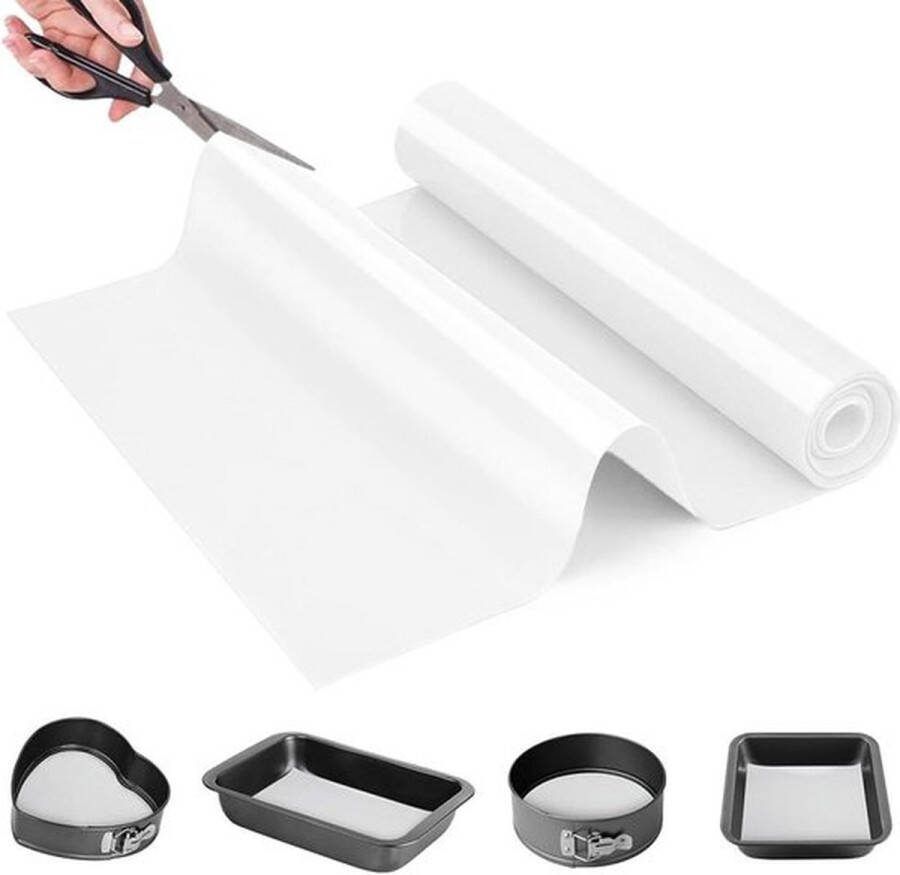 PolkaHome Siliconen bakmat herbruikbaar anti-aanbakmat deegmat antislip coating voor luchtfriteuses 30 cm x 25 cm