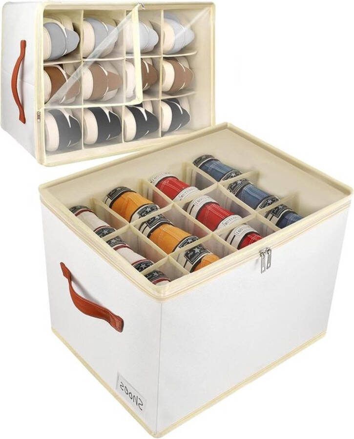 PolkaHome Stapelbare schoenenorganizer voor kast ruimtebesparend schoenenrek opslag voor schoenen (1 stuk)