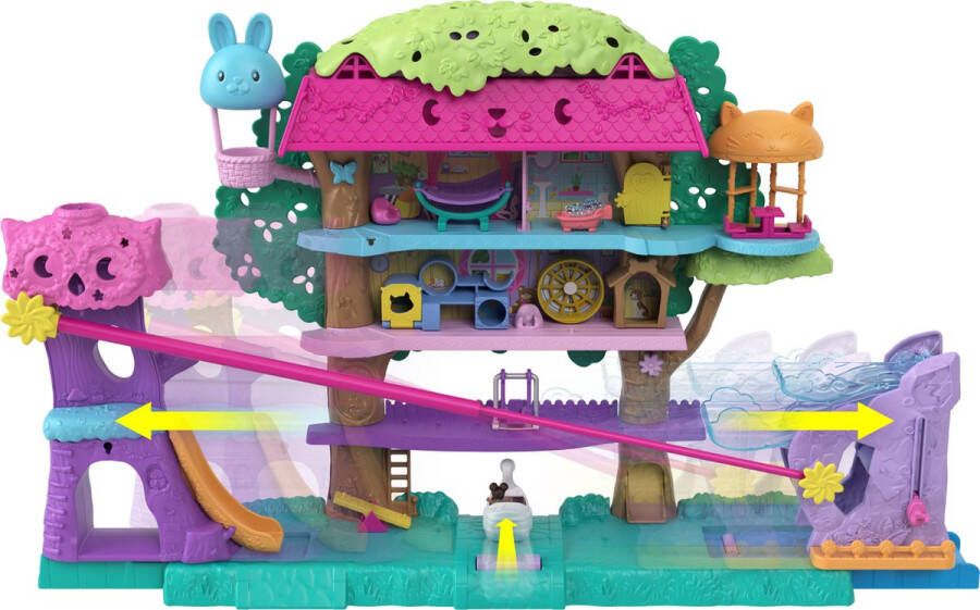 Polly Pocket House In The Trees mini-universum pop 4 jaar en +