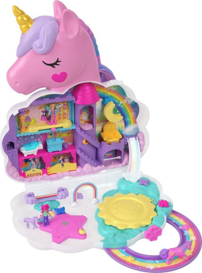 Polly Pocket Salon van de Regenboogeenhoorn Speelset