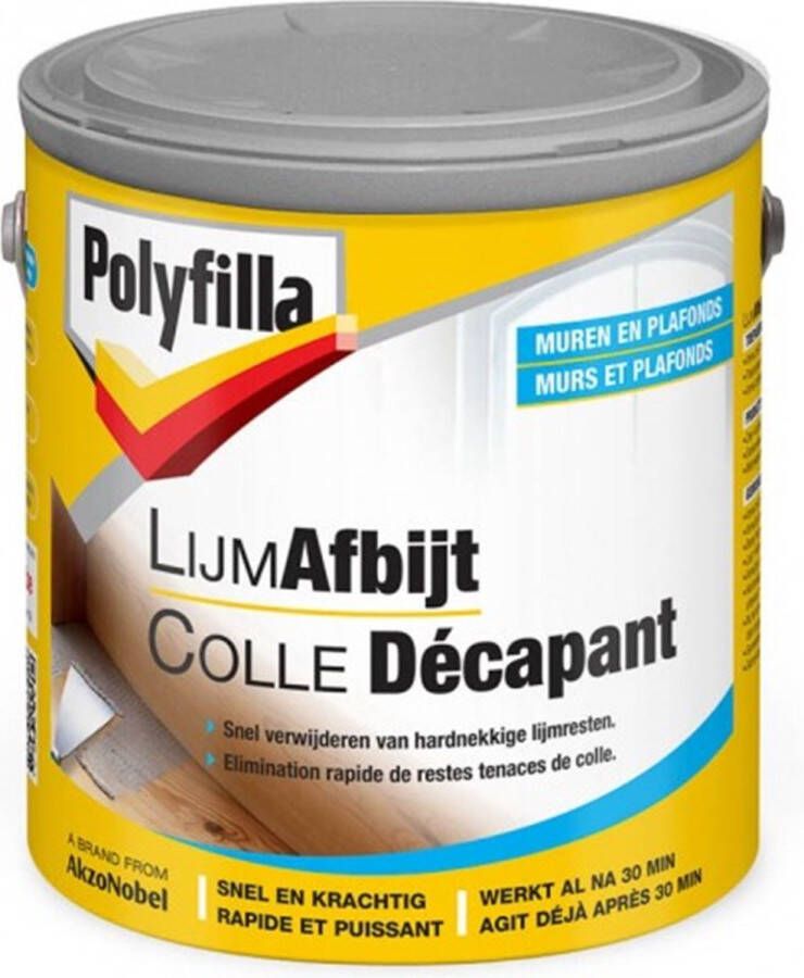 Polyfilla Lijm Afbijt 2.5L