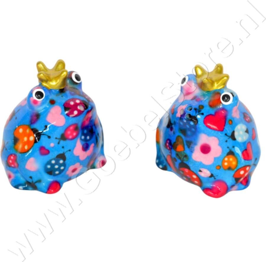Pomme Pidou Peper en zout stel Kikker Freddy C (2 stuks)