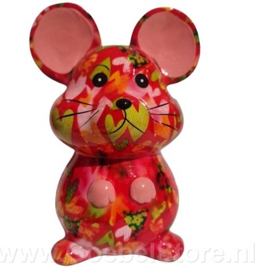 Pomme Pidou Spaarpot Muis Martha Medium 006