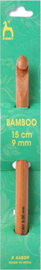 Pony Bamboo haaknaald 9 mm
