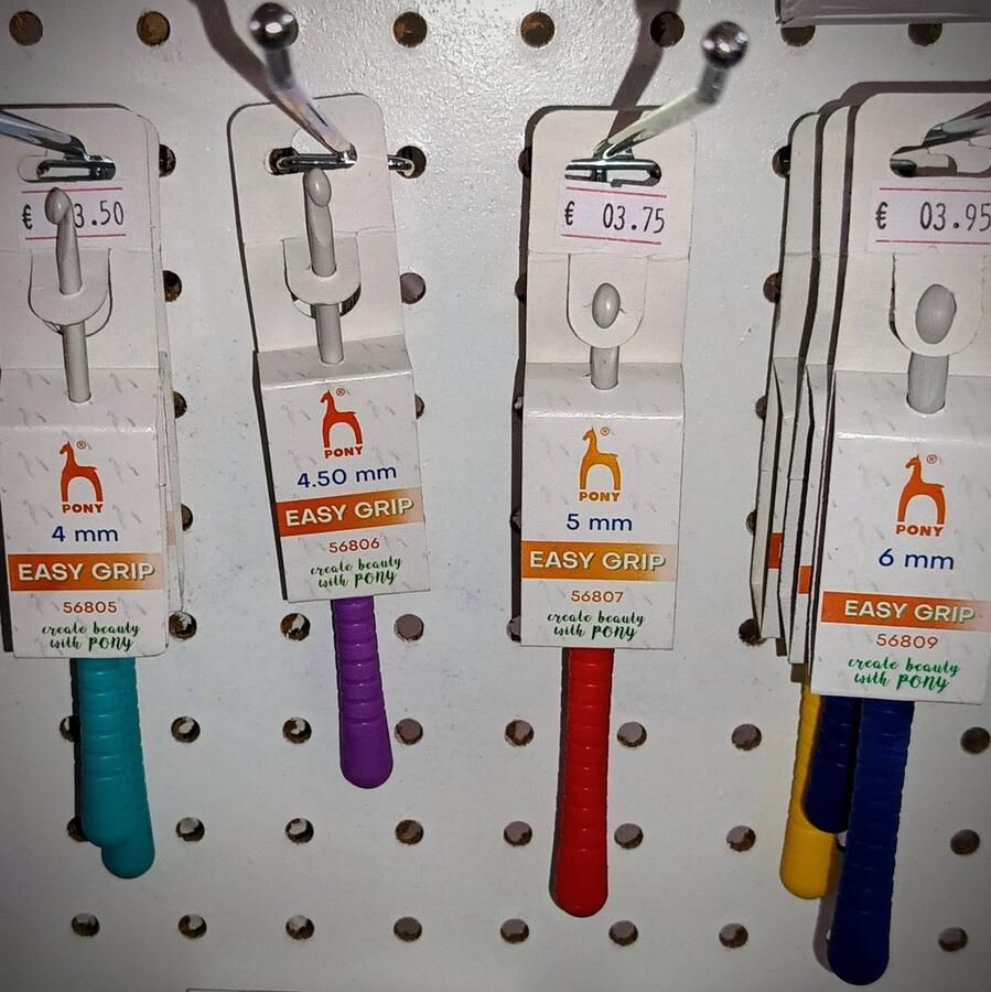 Pony Easy Grip Haaknaald Grootte-1.25mm