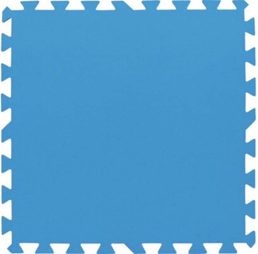 Pool Improve Zwembadtegels Blauw 50x50 CM 8 Stuks Grondzeil Zwembad – Ondertegels Zwembad 2m²