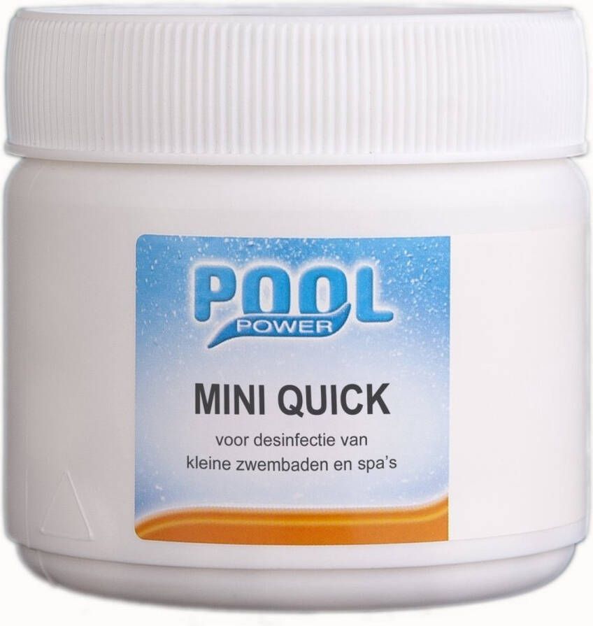Pool Power Mini Quick Desinfectiemiddel voor Zwembaden 180 tabletten