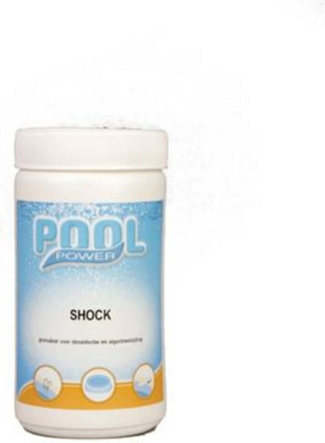 Pool Power Shock zwembad desinfectiemiddel 1 kg
