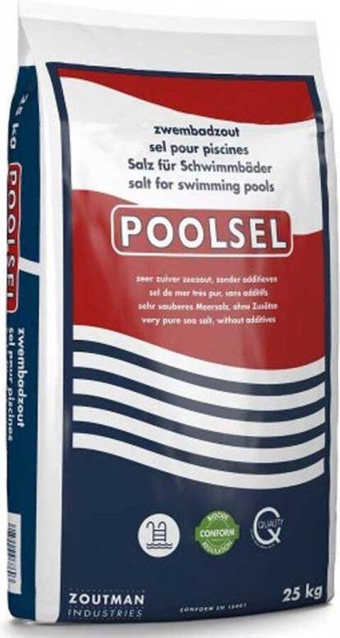 Bestway POOLSEL Zout voor zwembad 25kg Zwembadwater 100% natuurlijk EN 16401 type A