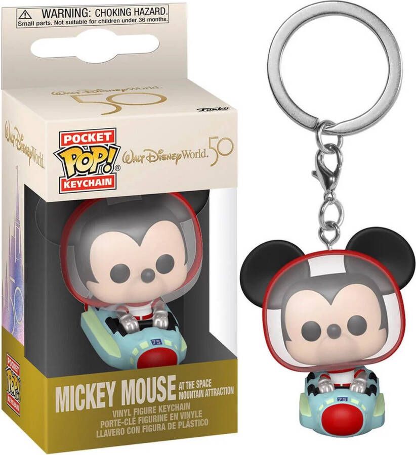 Pop! Funko DISNEY Pocket Pop Keychains WDW50 Mickey Space