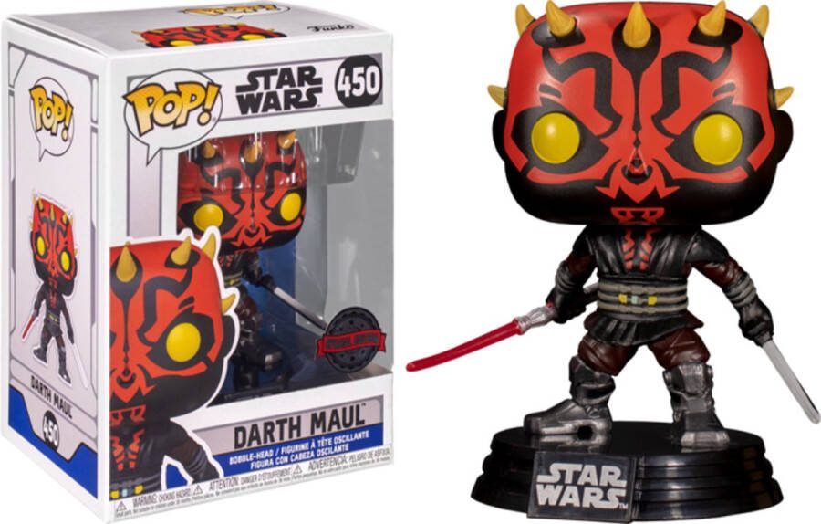 Pop! Funko POP! Darth Maul Two Lightsabers #450