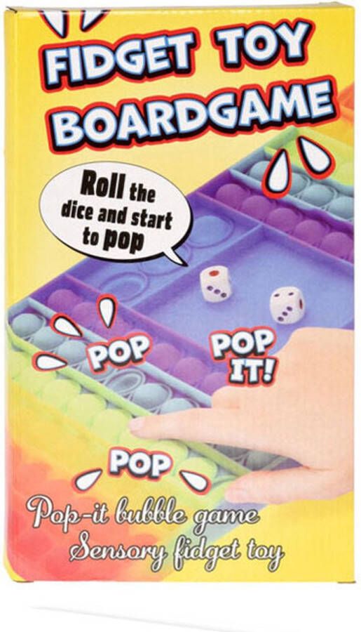 POP IT fidget toy boardgame