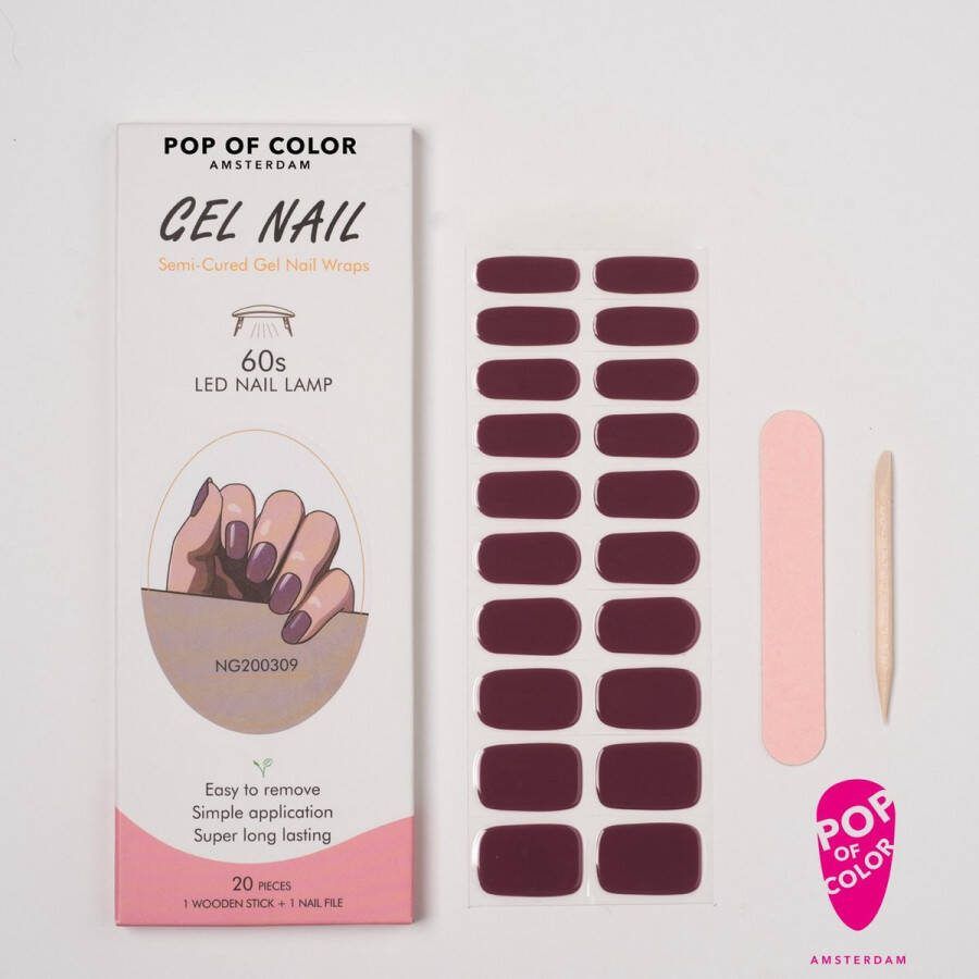 Pop of Color Amsterdam Gypsy Women Gel nail wraps UV nail wraps Gel nail stickers Gel nail foil Nail stickers Gel nagel wraps UV nagel wraps Gel nagel stickers Nagel wraps Nagel stickers