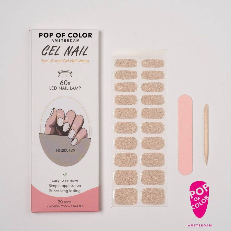 Pop of Color Amsterdam Lucky Star Gel nail wraps UV nail wraps Gel nail stickers Gel nail foil Nail stickers Gel nagel wraps UV nagel wraps Gel nagel Stickers Nagel wraps Nagel sticker