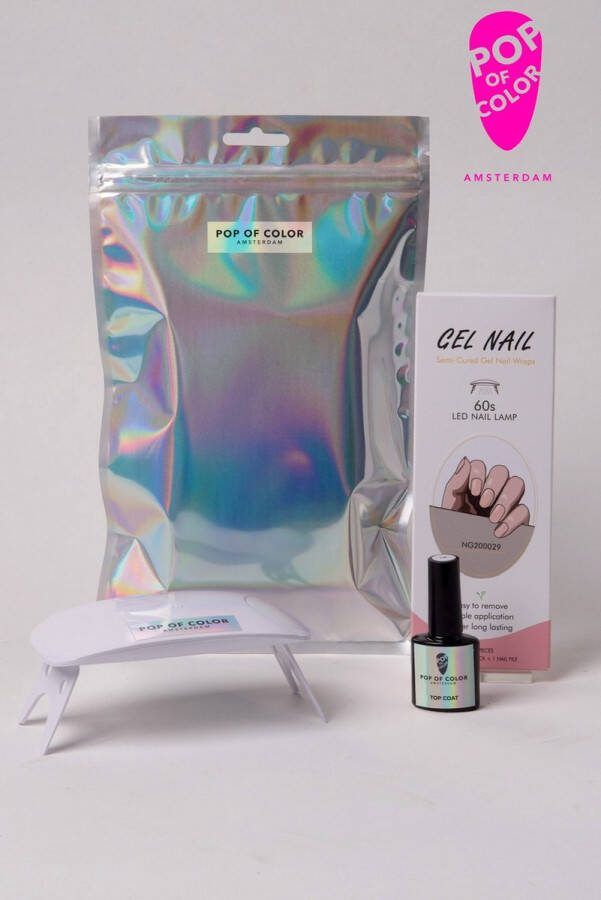 Pop of Color Amsterdam Starterset + Peaches & Dreams Gel nail wraps – UV nail wraps Gel nail stickers Gel nail foil Nail stickers Gel nagel wraps – UV nagel wraps Gel nagel Stickers Nagel wraps Nagel stickers