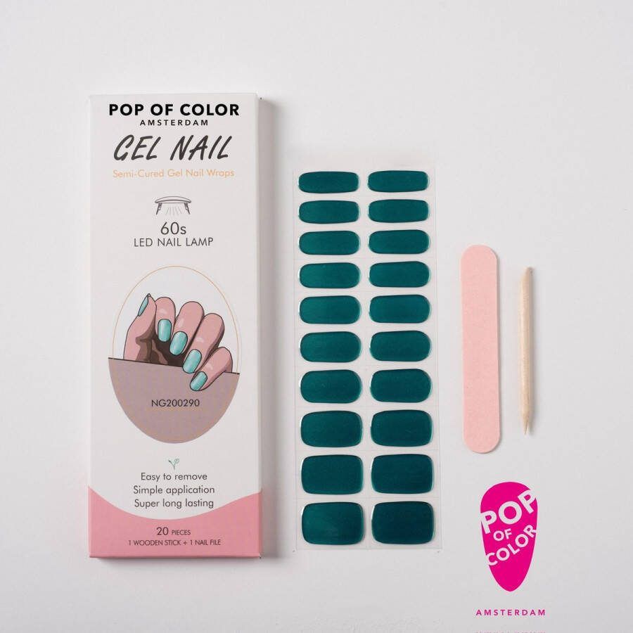 Pop of Color Amsterdam The Turtle Gel nail wraps UV nail wraps Gel nail stickers Gel nail foil Nail stickers Gel nagel wraps UV nagel wraps Gel nagel Stickers Nagel wraps Nagel stickers