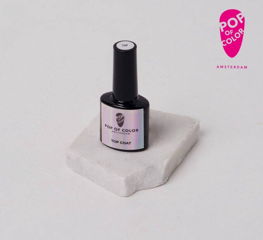 Pop of Color Amsterdam Top Coat Gel nail wraps UV nail wraps Gel nail stickers