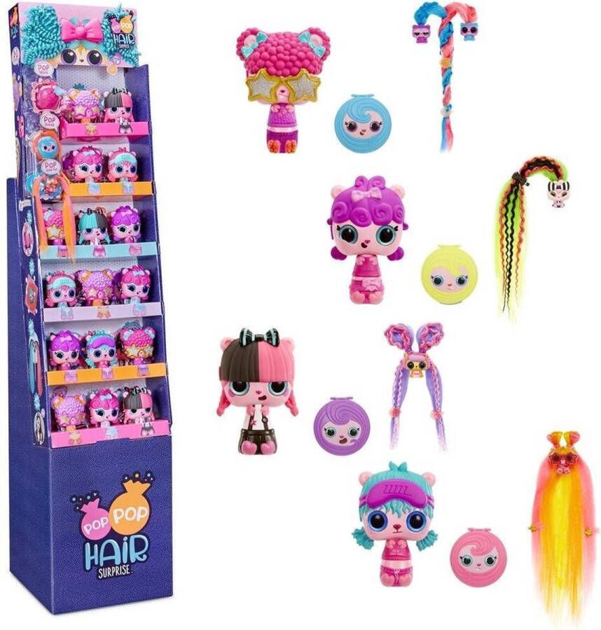 Pop Hair Surprise 3-in-1 Pops Minipop en hairextention