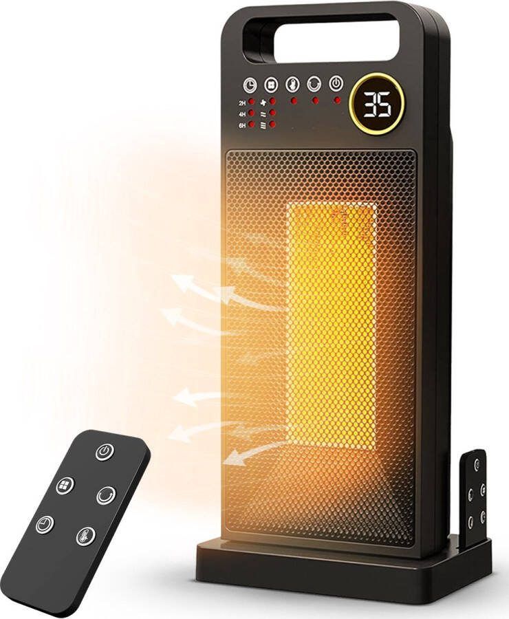 Portable Elektrische Verwarming Verstelbare Thermostaat 2000W