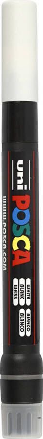 Posca uni-ball Paint Marker op waterbasis Brush wit