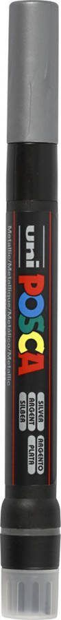 Posca Brushverfstift PCF350 zilver