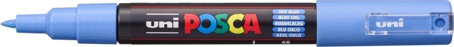 Posca Krijtstift Fineliner Universele Marker 48 Hemelsblauw Uni Marker PC-1M 0 7mm 1 stuk
