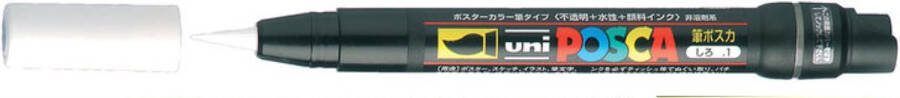 Posca Marker Universele Stift Paintmarker #01 Wit PCF-350 Lijndikte 1-10mm 1 stuk
