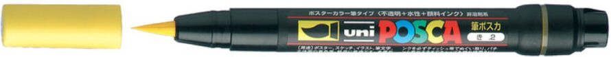 Posca Marker Universele Stift Paintmarker #02 Geel PCF-350 Lijndikte 1-10mm 1 stuk