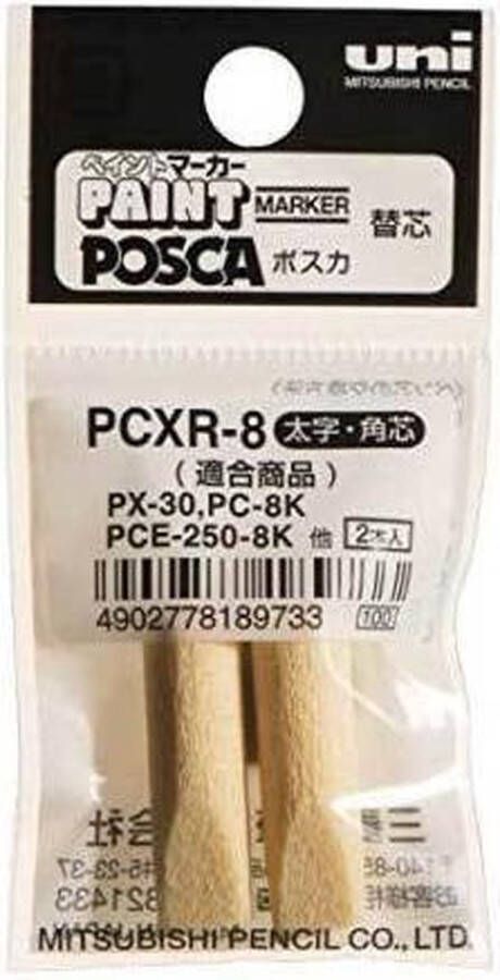Posca PC-8K Tip 2x vervangbare tips voor de PC-8K stift