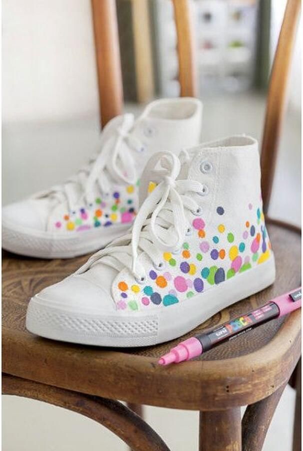 Posca Verfstift pc5m m paars 1 stuk 6 stuks