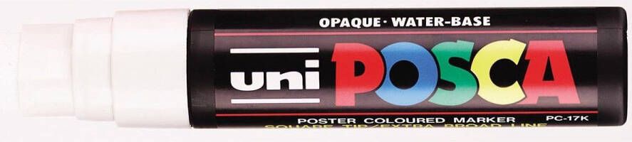 Posca uni-ball Paint Marker op waterbasis PC-17K wit