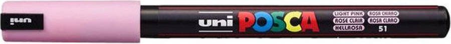 Posca Verfstift PC1MR EF lichtroze 1 stuk 6 stuks