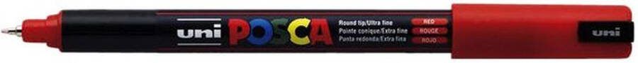 Posca Verfstift PC1MR EF rood 1 stuk 6 stuks