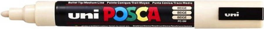 Posca Verfstift PC5M M beige 1 stuk 6 stuks