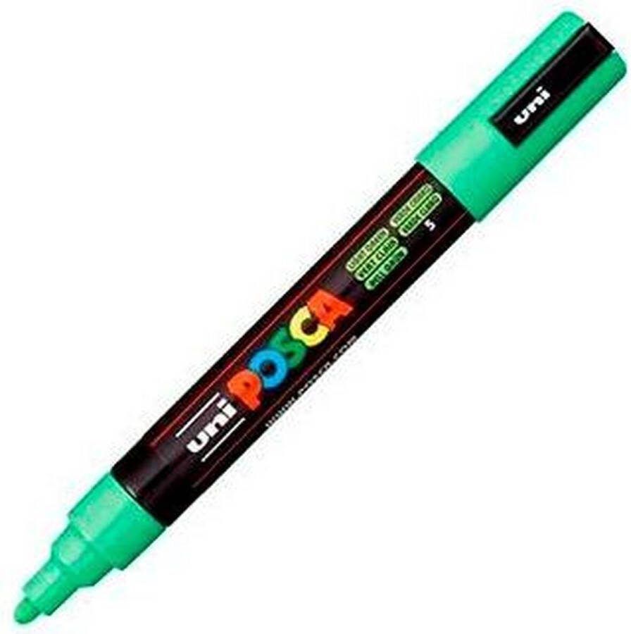 Posca Verfstift PC5M M lichtgroen 6 stuks 6 stuks