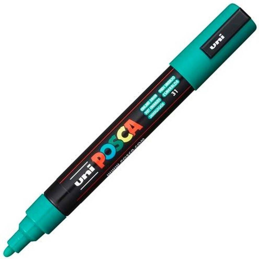 Posca Stiften PC-5M Medium Tip verfstiften Smaragd groen 6 stuks