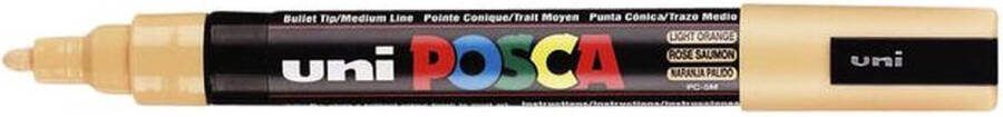 Posca Verfstift pc5m m zalmroze 1 stuk 6 stuks