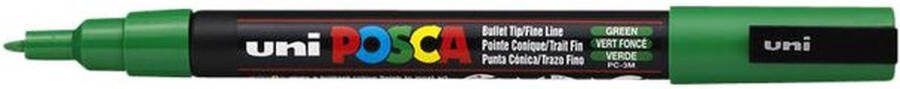 Posca Stiften PC-3M Fine Tip verfstiften Groen 6 stuks