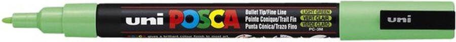 Posca Verfstift PC3M F lichtgroen 6 stuks 6 stuks