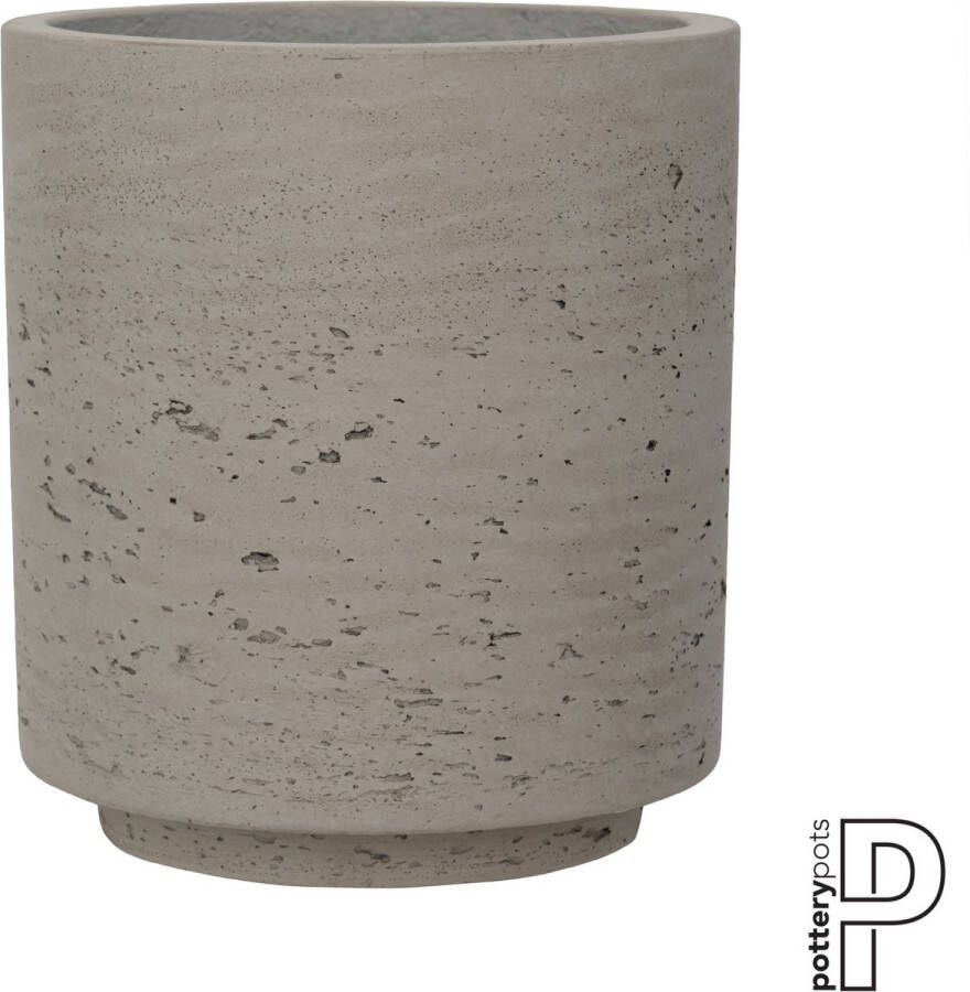 Pottery Pots Bloempot Beige-Grijs D 18 cm H 16.5 cm