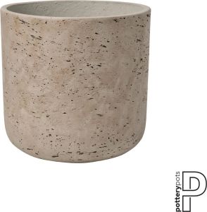 Pottery Pots Bloempot Charlie Grey washed-Grijs D 25 cm H 24 cm