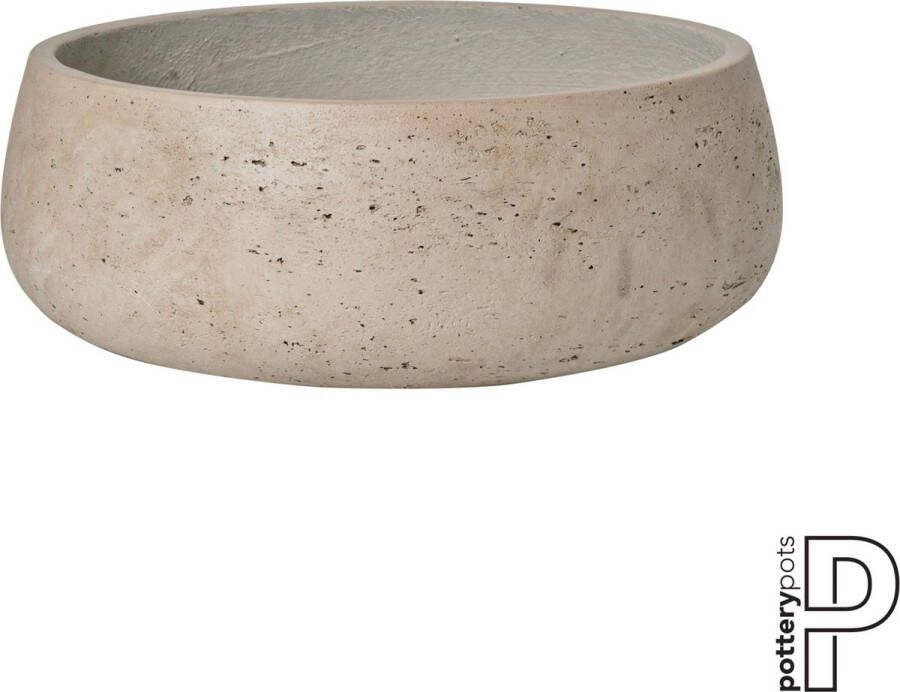 Pottery Pots Bloempot Plantenschaal Grey washed-GrijsD 39 cm H 14.5 cm