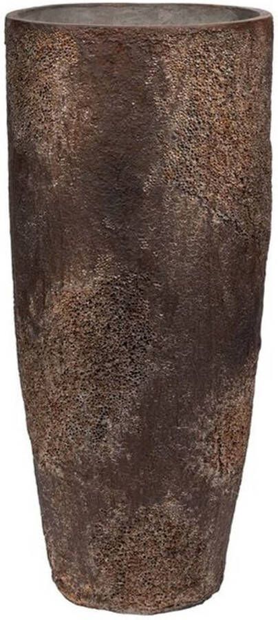 Pottery Pots Plantenbak Bruin-Grijs D 36 cm H 80 cm