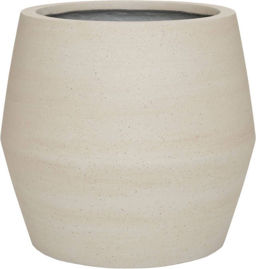 Pottery Pots Plantenpot-Plantenbak Beige-Grijs D 53 cm H 48 cm Opening 38 cm