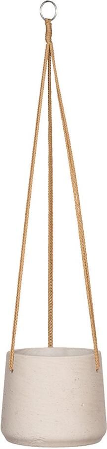 Pottery Pots Rugged Patt Hanger Grijs Diameter 20cm Plantopening 16 cm hoogte 17 cm