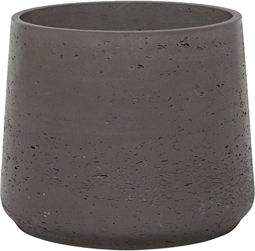 Pottery Pots Pot Rough Patt XL Chocolate Fiberclay 23x19 cm bruine